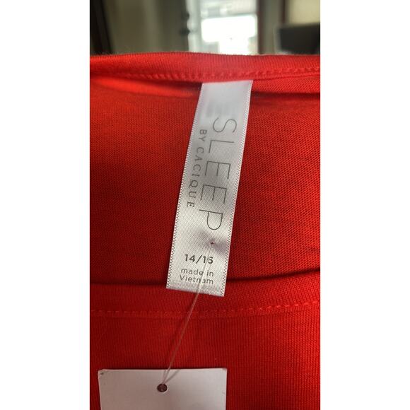 Lane Bryant Cacique Valentine Vino Graphic Sleepshirt - Picture 9 of 9